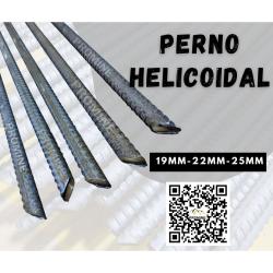 PERNO HELICOIDAL PARA SOSTENIMIENTO MINERO