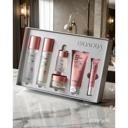 KIT DE LUJO CUIDADO FACIAL LINEA DE ROSAS  BOIAQUA