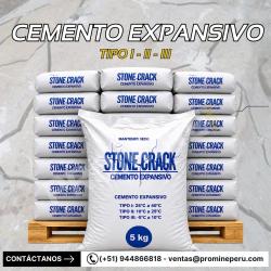 Cemento expansivo Stone Crack