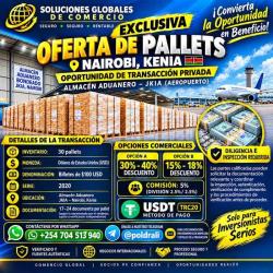 OPORTUNIDAD EXCLUSIVA DE PALÉS DE DÓLARES ESTADOUNIDENSES (USD) — NAIROBI, KENIA