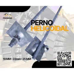 PERNO HELICOIDAL DE ALTA RESISTENCIA PARA MINERIA SUBTERRANEA