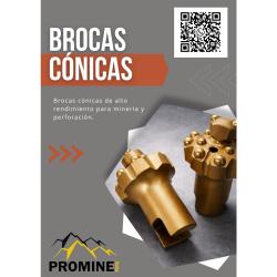 BROCAS CÓNICAS PARA PERFORACIÓN MINERA