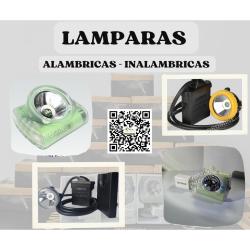 LÁMPARAS MINERAS RECARGABLES DE ALTA POTENCIA
