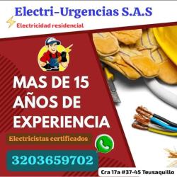 Electricista,,santa teresita, san Luis, El nogal,Belalcazar,El virrey, pablo VI.