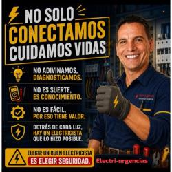 Electricista,La soledad, Cataluña, Lourdes, Centro, santa teresita, san Luis.