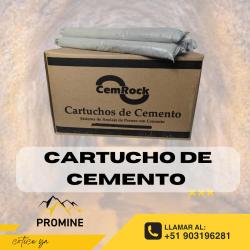 CARTUCHOS DE CEMENTO PARA SOSTENIMIENTO MINERO/CALIDAD