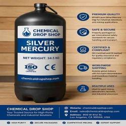 Buy Pureed Liquid Mercury Online – Worldwide Supplier of High Purity Mercury