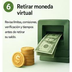 MONETIZA TUS CRIPTOMONEDAS Y FONDOS VIRTUALES EN LÍNEA