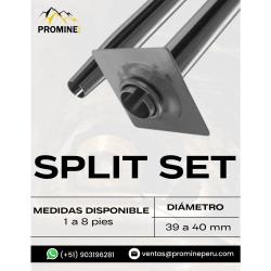 SPLIT SET MINERO DE ALTA RESISTENCIA | MÁXIMA SEGURIDAD Y SOPORTE EN MINA
