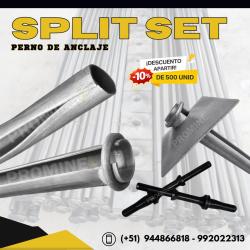 Split Set 5 pies – Pernos de anclaje / minería subterránea