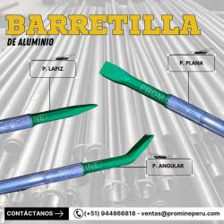 Barretillas de Aluminio para Desatado de Rocas / Mineria