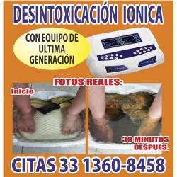 Sesiones de Desintoxicacion Ionica