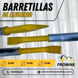 BARRETILLAS DE ALUMINIO RESISTENTES Y LIVIANAS