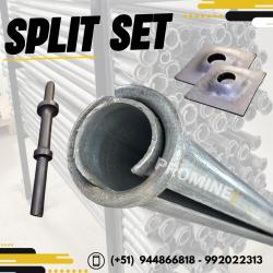 Perno Split Set para Sostenimiento de Minas Subterráneas