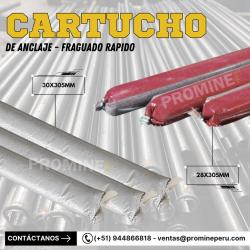 Cartucho de Anclaje Rápido para Pernos de Sostenimiento