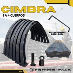 Cimbra metálica H4 para sostenimiento de túneles