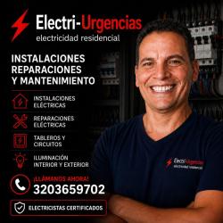 Electricista,los Rosales, Galerías, Teusaquillo, Palermo, Parkway.  Marly.