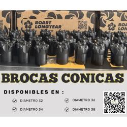 BROCAS CÓNICAS DE ALTA RESISTENCIA