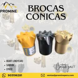 BROCAS CÓNICAS PARA PERFORACIÓN MINERA