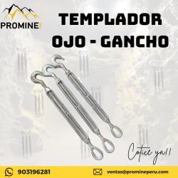 TEMPLADOR OJO GANCHO DE ALTA RESISTENCIA PARA MINERÍA Y CONSTRUCCIÓN