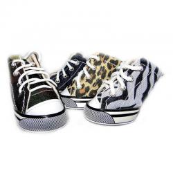 ¡ Tenis Perro Animal Print Zapatos Mascota Militar Y Jean !!