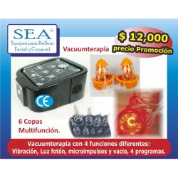 Equipo vacuumterapia con 15 accesorios (copas colombianas)