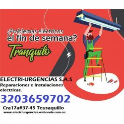 Electricista,Bogota,urgencias,reparaciones e instalaciones eléctricas.