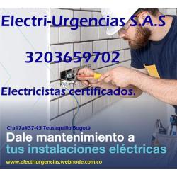 Electricista,: los Rosales, Galerías, Teusaquillo, Palermo, Quirinal, Parkway.
