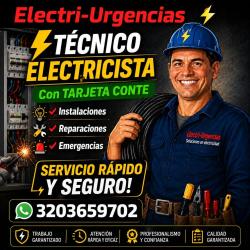  Si buscas Electricista,Teusaquillo, Quirinal, La esmeralda, Nicolás de Federman, Chapinero puedes comprarlo con electrico está en venta al mejor precio