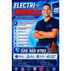 Electricista,Colseguros, Armenia, La Magdalena, El Chico, El virrey, pablo VI.