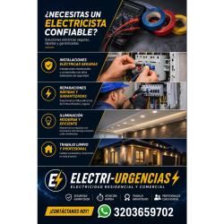  Si buscas Electricista,El nogal, Belalcazar,Palermo,quesada,quinta Camacho. puedes comprarlo con electrico está en venta al mejor precio