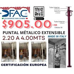 PUNTAL METALICO EXTENSIBLE ECHO EN ITALIA