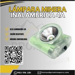 LÁMPARA MINERA INALAMBRICA 4A - PROMINE