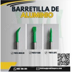 BARRETILLA DE ALUMINIO - ESPECIALIZADO EN MINERÍA