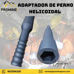 ADAPTADOR DE PERNO HELICOIDAL PARA MINERÍA SUBTERRÁNEA