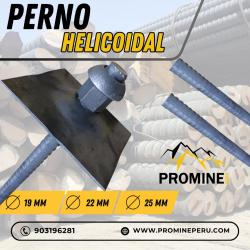  Si buscas PERNOS HELICOIDALES INDUSTRIALES AL MEJOR PRECIO puedes comprarlo con PROMINE CAYLLOMA está en venta al mejor precio