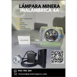 Lámpara Minera Inalámbrica 4A | PROMINE SAC