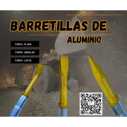 BARRETILLAS DE ALUMINIO PARA CONSTRUCCIÓN Y MINERÍA