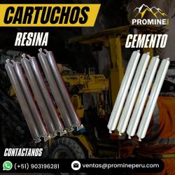 CARTUCHOS DE RESINA Y CEMENTO PARA MINERÍA | FIJACIÓN RÁPIDA Y SEGURA