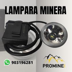 LÁMPARA MINERA RECARGABLE | POTENCIA, SEGURIDAD Y ALTA DURACIÓN