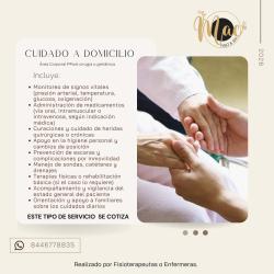 CUIDADO A DOMICILIO EN SALTILLO (POST CIRUGÍA O GERIÁTRICA)
