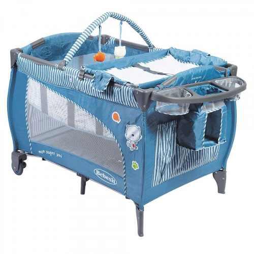 CUNA CORRAL DE BEBE TUNEL DE GATEO CAMBIADOR MEDIA CARPA 