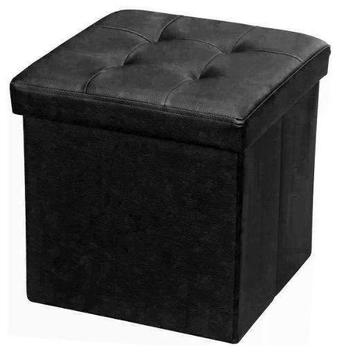  Si buscas Baúl Puff Plegable En Eco Cuero Negro Muebles Web puedes comprarlo con MUEBLES WEB está en venta al mejor precio