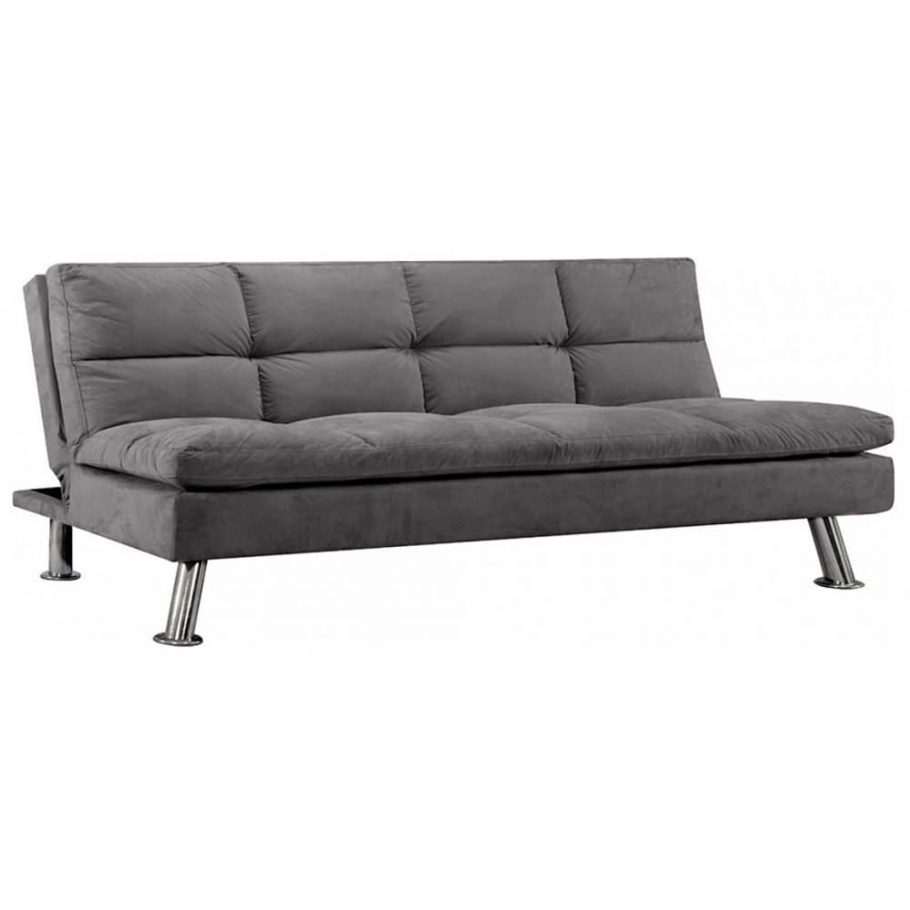  Si buscas Sofa Cama - Microfibra - Calidad Premium - Pata Metal - Gris puedes comprarlo con MUEBLES WEB está en venta al mejor precio