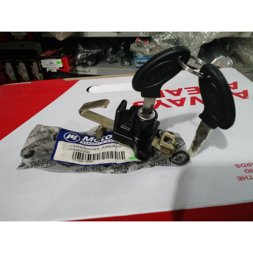  Si buscas Cerradura De Asiento Motomel Hawker 250 En Fas Motos puedes comprarlo con FASMOTOS00 está en venta al mejor precio