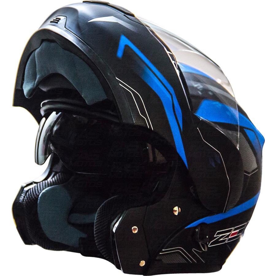  Si buscas Casco Rebatible Zeus Gj 3000 Doble Visor Gg19 Azul Fas Motos puedes comprarlo con FASMOTOS00 está en venta al mejor precio