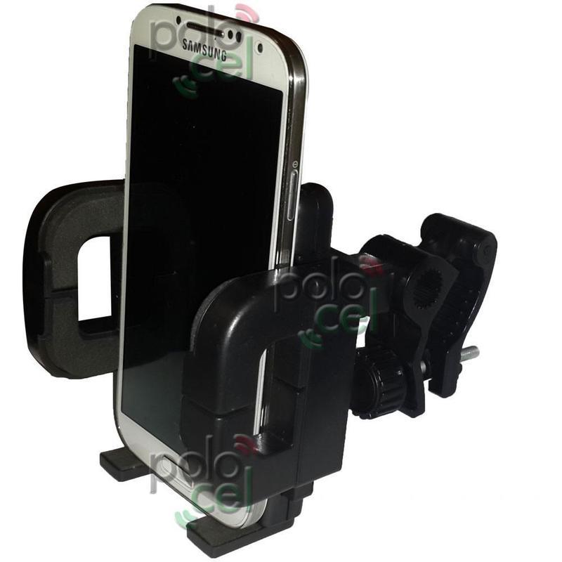  Si buscas Soporte Bicicleta Moto Celular Gps Mp3 iPod Bici Cuatriciclo puedes comprarlo con POLO CEL está en venta al mejor precio