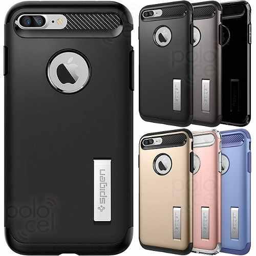  Si buscas Funda Spigen ® Slim Armor Stand Original Iphone 7 Y 8 Plus puedes comprarlo con POLO CEL está en venta al mejor precio