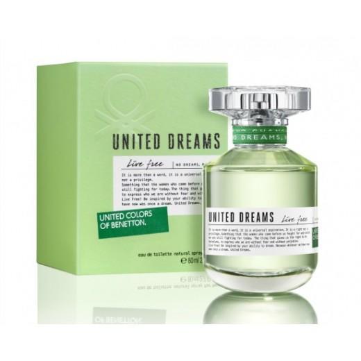  Si buscas United Dreams Live Free By Benetton puedes comprarlo con Perfumes Online mx está en venta al mejor precio