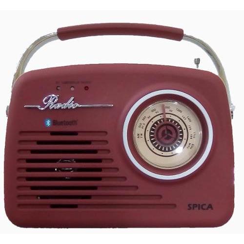  Si buscas Spica Sp110 Radio Vintage Am/fm Usb Bluetooth Slot Sd Mp3 puedes comprarlo con PHOTOSTORE está en venta al mejor precio
